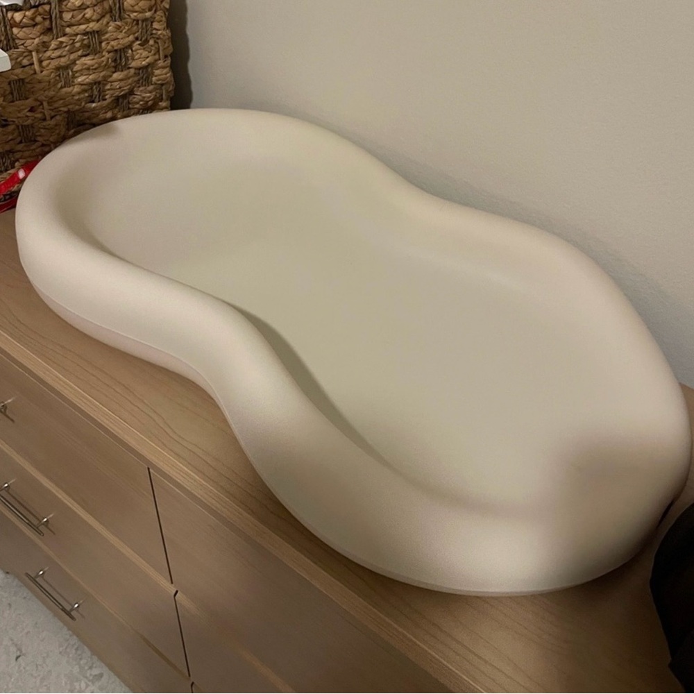 Cream Baby Changing Pad